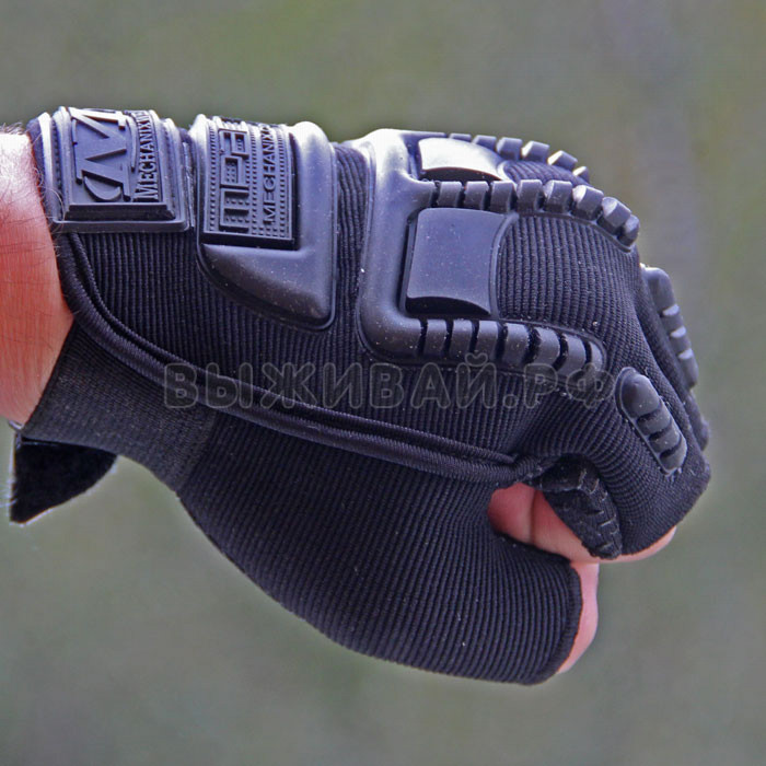 Перчатки без пальцев OutDoor Gloves чёрные