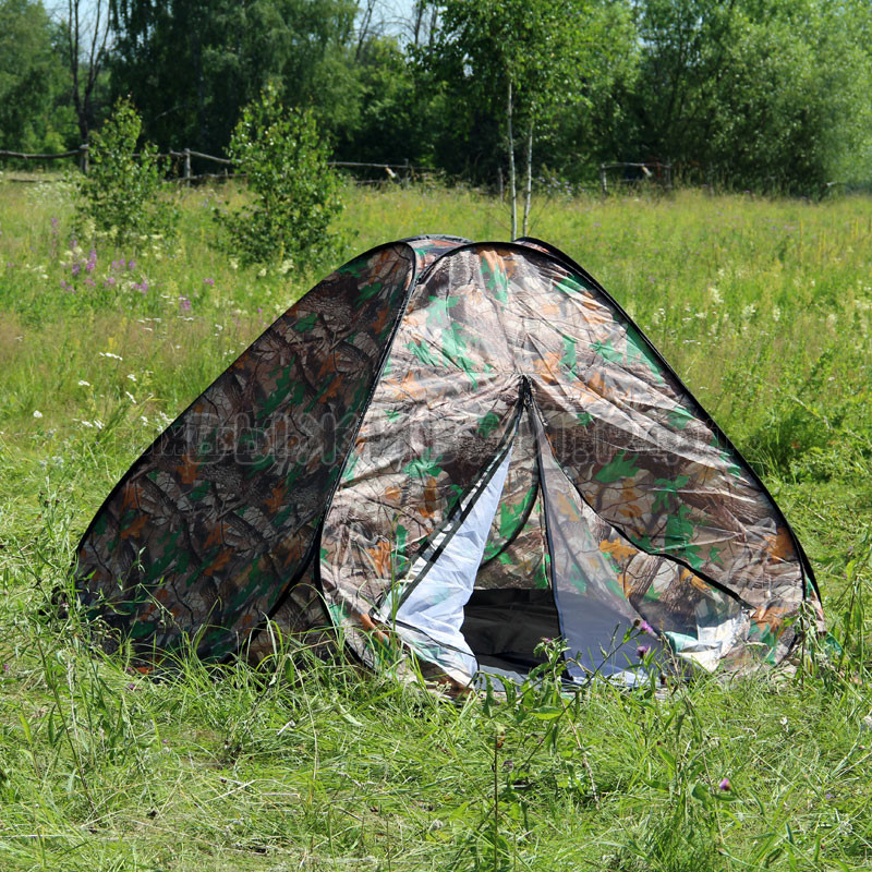 Палатки: Палатка-автомат (самораскладывающаяся) 2-х местная CAMO