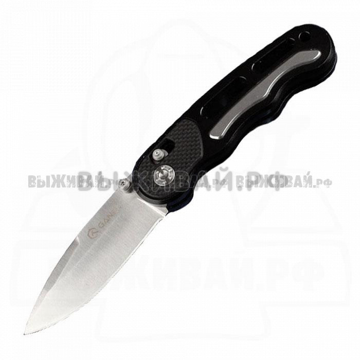 Нож складной GANZO G718 Black (черный)