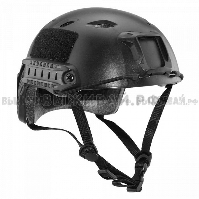 Каска тактическая Fast Helmet черная