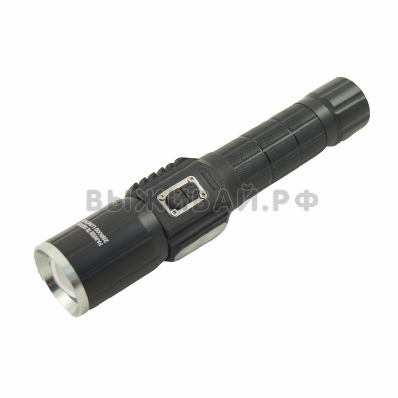 Ручной фонарь аккумуляторный FA-W528 (HL-528) T6 + COB + USB зар