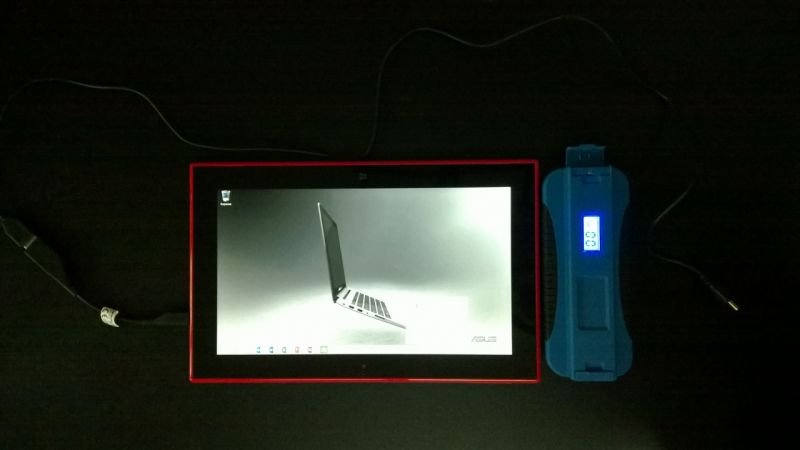 Зарядка Powermonkey Extreme 12В через USB планшета