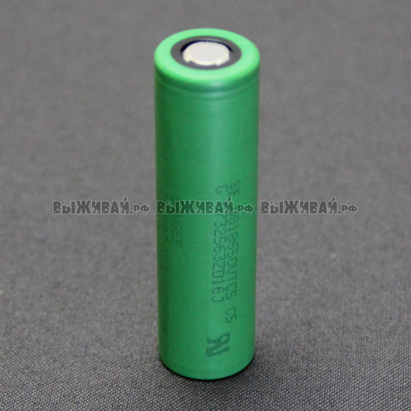 Аккумулятор Sony US18650VTC5 2600mAh 30A 18650 Аккумулятор Sony US18650VTC5 2600mAh 30A 18650