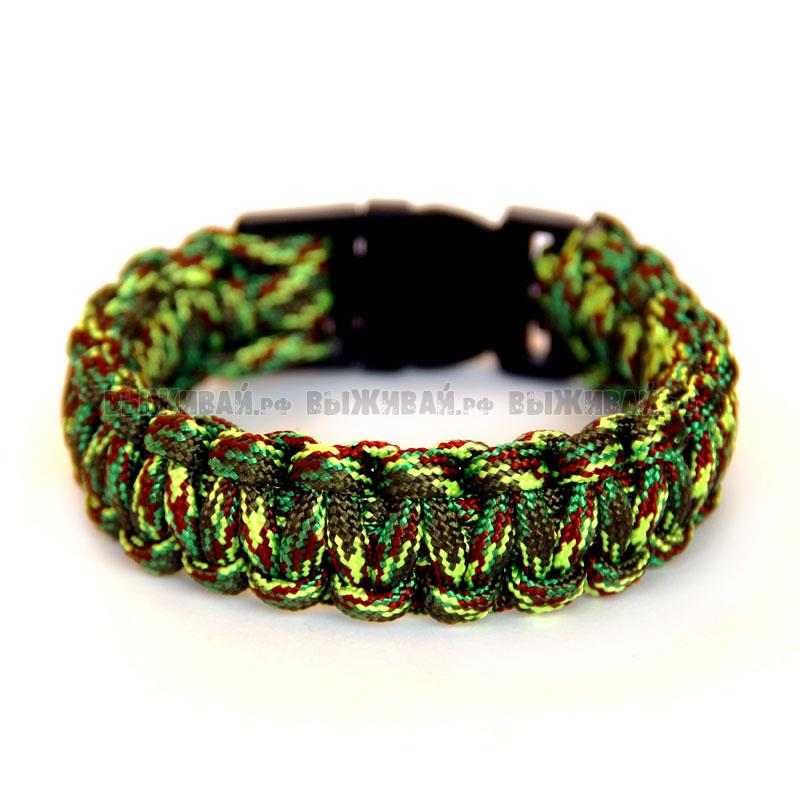 Браслет из паракорда COBRA (CAMO-1) Браслет из паракорда COBRA (CAMO-1)