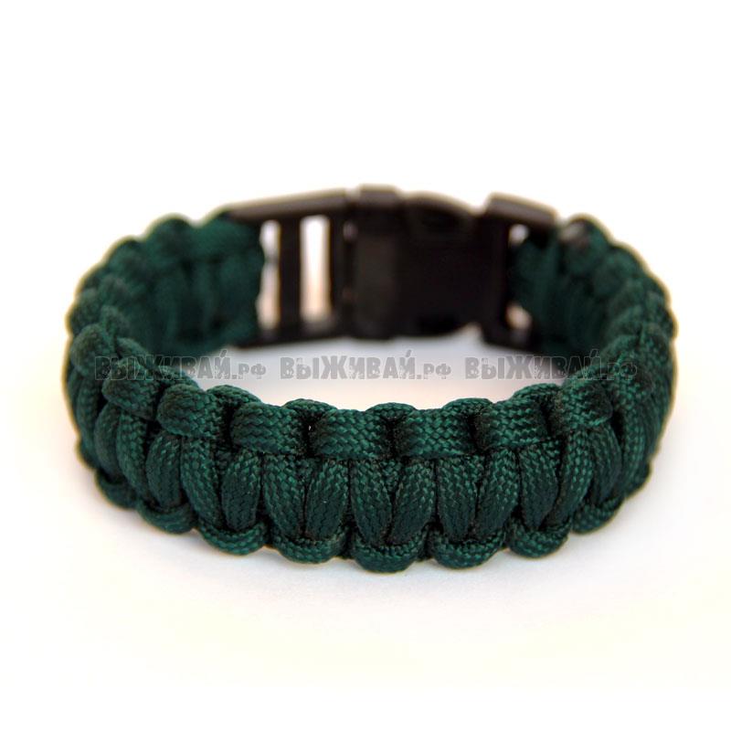 Браслет из паракорда COBRA (Green) Браслет из паракорда COBRA (Green)