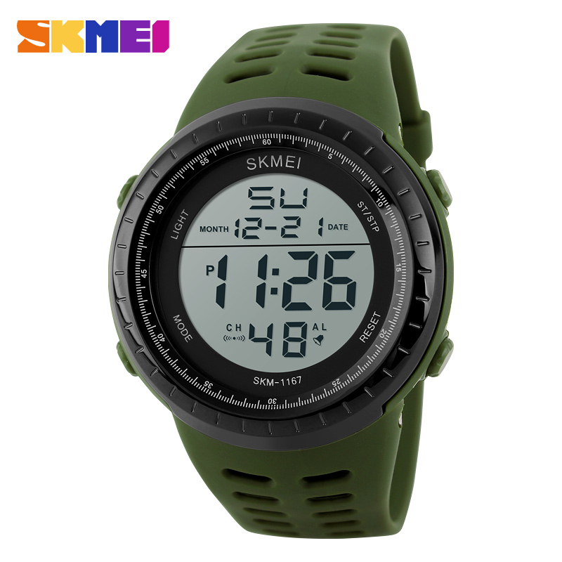 Часы SKMEI 1167 тактические защищенные (green) Часы SKMEI 1167 тактические защищенные (green)