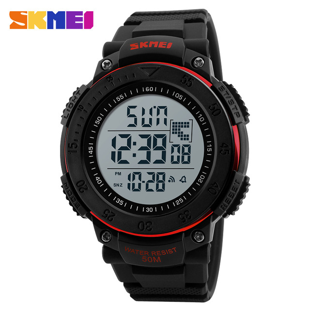 Часы SKMEI 1237 Водонепроницаемые 5bar (красные) Часы SKMEI 1237 Водонепроницаемые 5bar (красные)