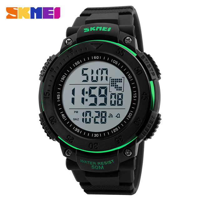Часы SKMEI 1237 Водонепроницаемые 5bar (зеленые) Часы SKMEI 1237 Водонепроницаемые 5bar (зеленые)