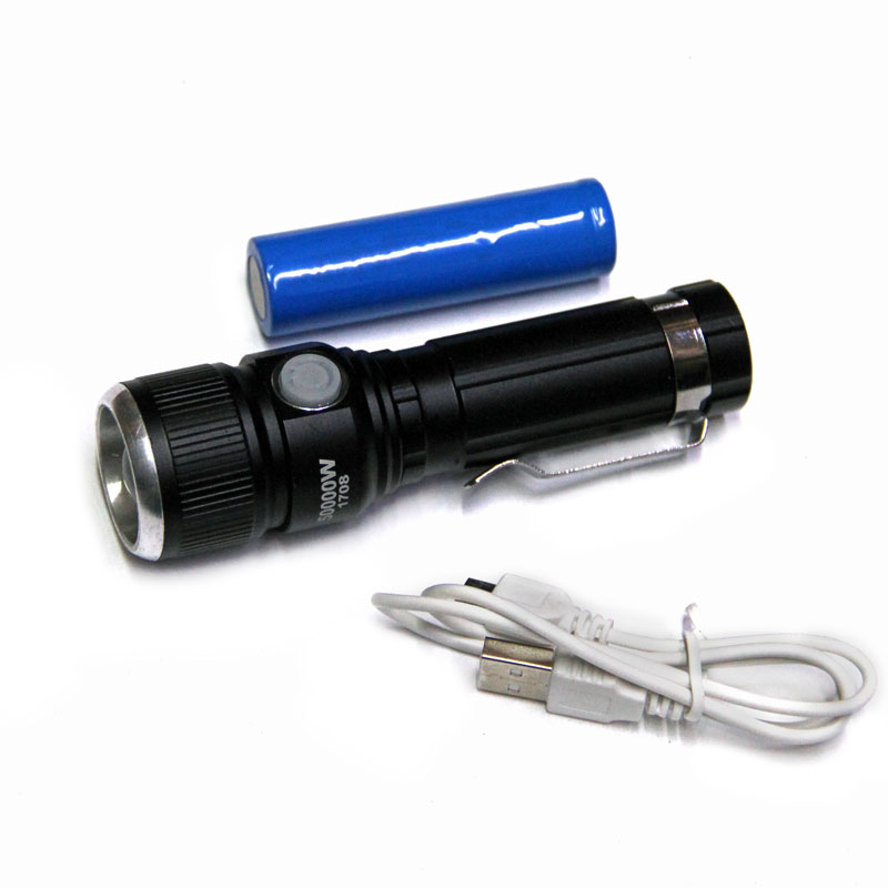 Фонарь Police HL-1708-T6 USB Фонарь Police HL-1708-T6 USB