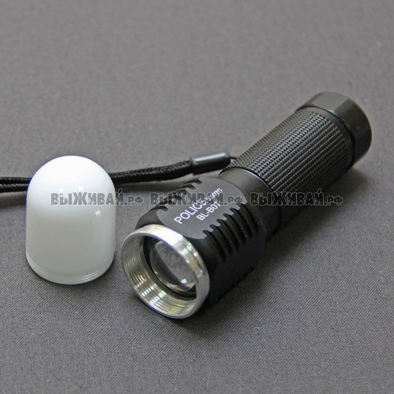 Фонарь cверхъяркий Bailong BL-B07 с диффузором Фонарь cверхъяркий Bailong BL-B07 с диффузором