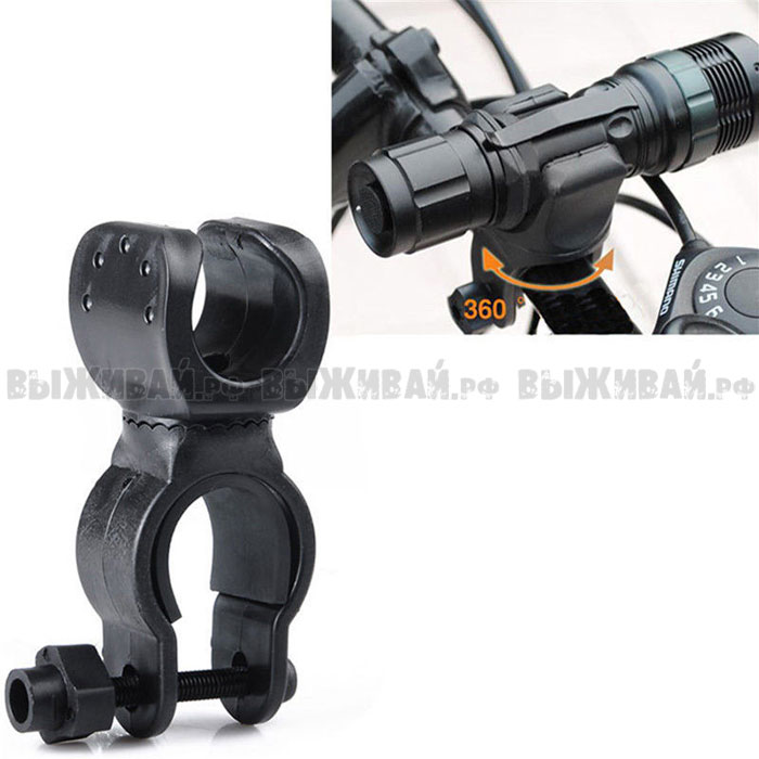 Крепление фонаря Bike Mount 360° Крепление фонаря Bike Mount 360°