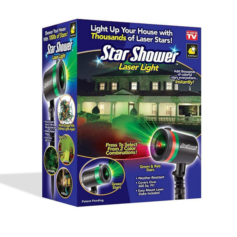 Лазерный проектор Star Shower Laser Light Лазерный проектор Star Shower Laser Light