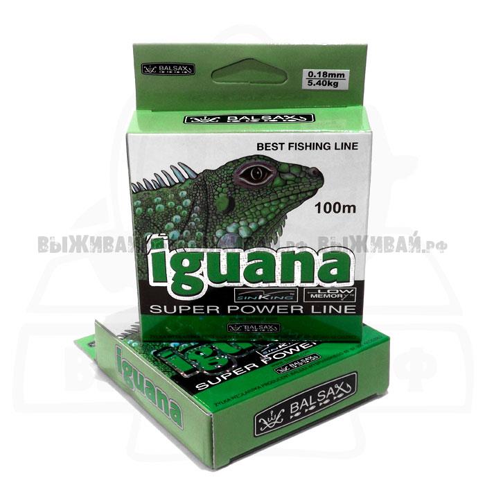 Леска IGUANA 0.20 мм / 5.9 кг. (100 метров) Леска IGUANA 0.20 мм / 5.9 кг. (100 метров)