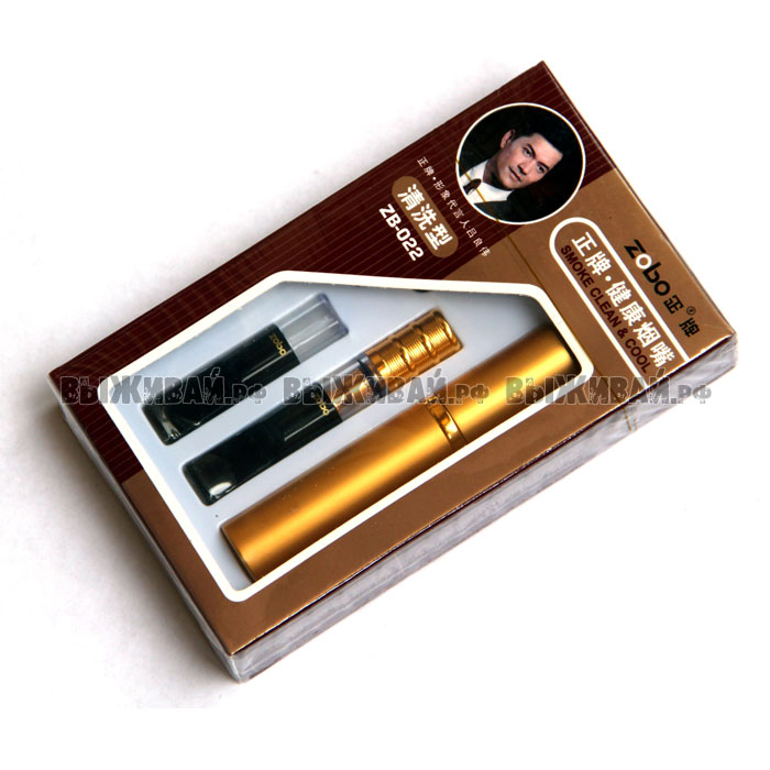 Мундштук с ловушкой для смолы Zobo ZB-022 в контейнере Мундштук с ловушкой для смолы Zobo ZB-022 в контейнере