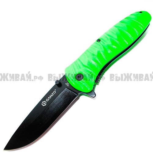 Нож Ganzo G622-FLG-1, Neon green Нож Ganzo G622-FLG-1, Neon green