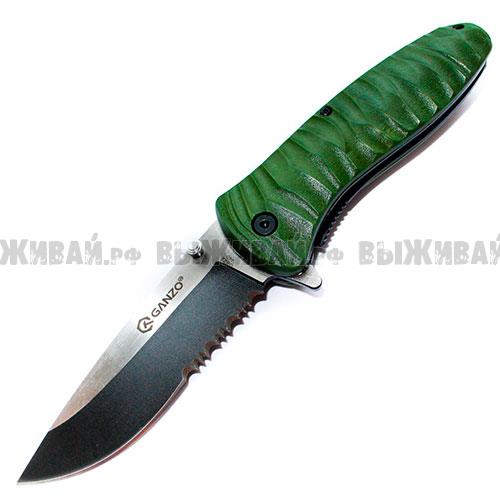 Нож Ganzo G622-G-5S, Green Нож Ganzo G622-G-5S, Green