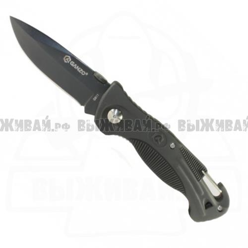 Нож складной GANZO G611 Black Нож складной GANZO G611 Black