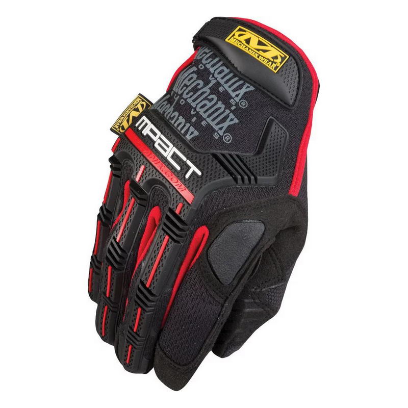 Перчатки Mechanix M-Pact чёрно-красные Перчатки Mechanix M-Pact чёрно-красные
