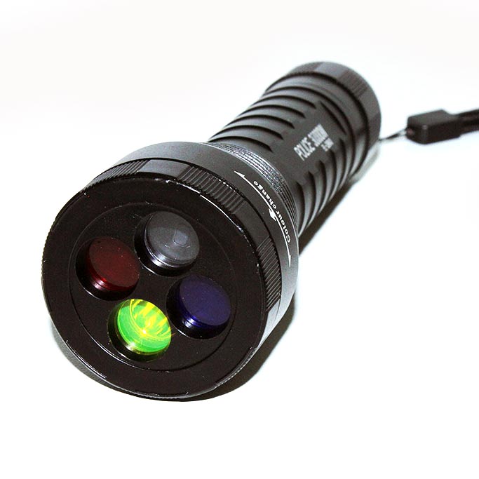Подствольный фонарь c 4 светофильтрами BL-Q9843 Подствольный фонарь c 4 светофильтрами BL-Q9843