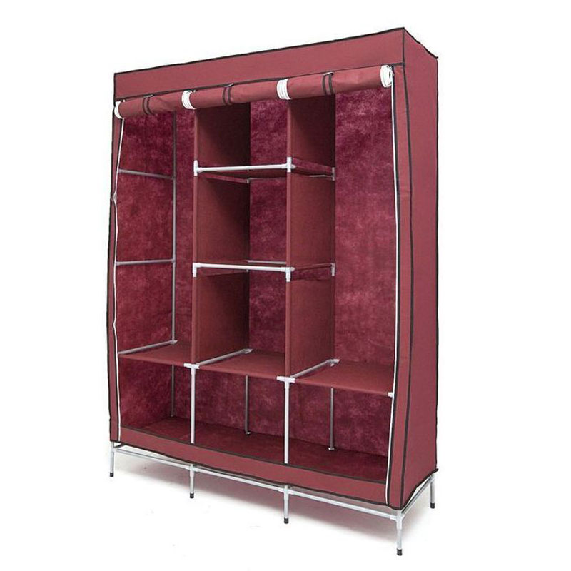 Складной каркасный тканевый шкаф Storage Wardrobe Складной каркасный тканевый шкаф Storage Wardrobe