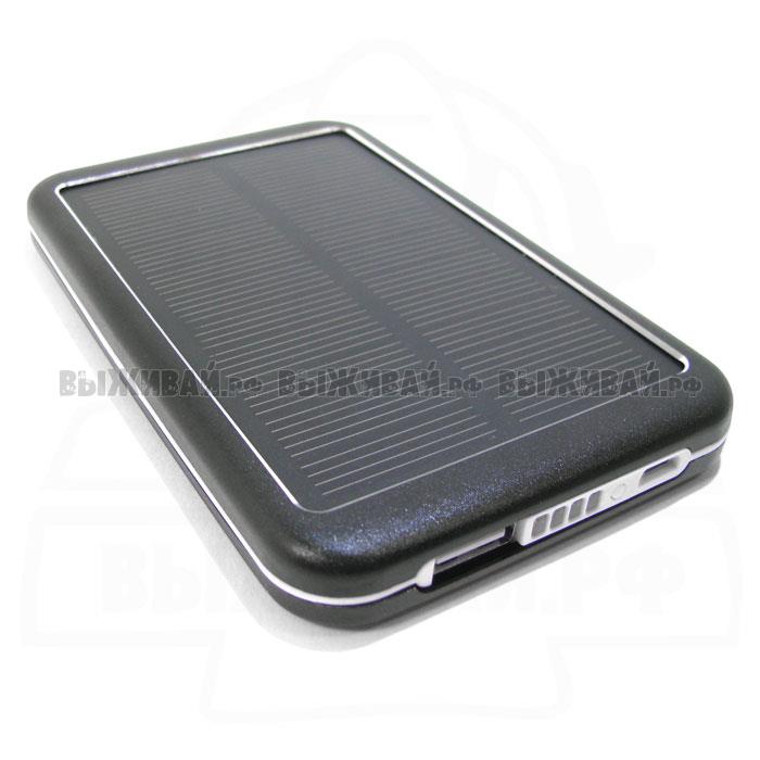 Солнечная панель T-8000 1W (встроенный аккумулятор 8000mAh) Солнечная панель T-8000 1W (встроенный аккумулятор 8000mAh)