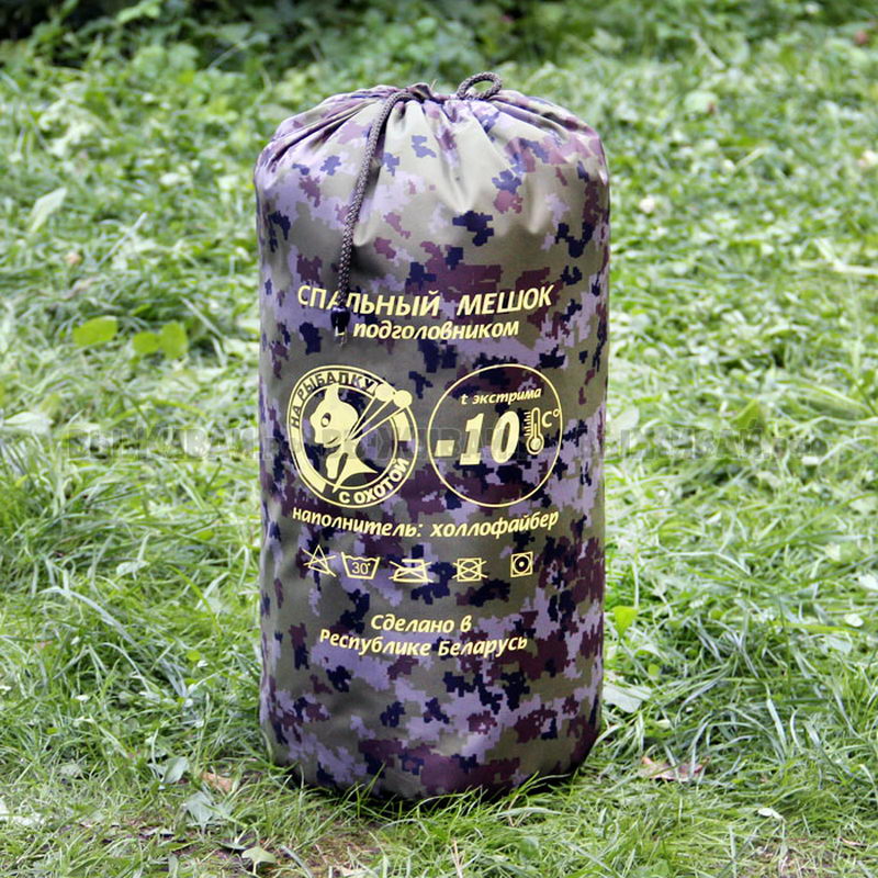 Спальник супер-компакт Камо-Экстрим (до -10°С) Спальник супер-компакт Камо-Экстрим (до -10°С)