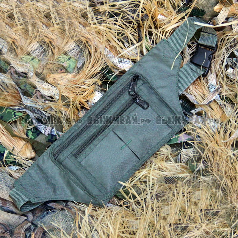 Сумка поясная EDC олива Сумка поясная EDC олива