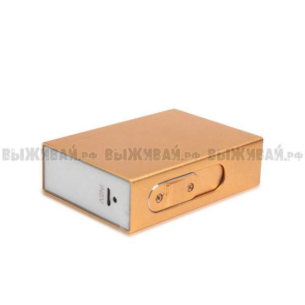 Внешний аккумулятор 2100mAh USB, электрозажигалка Yomax Внешний аккумулятор 2100mAh USB, электрозажигалка Yomax