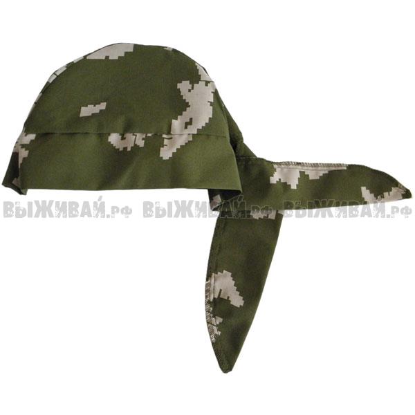 Бандана камуфляжная _product Бандана камуфляжная