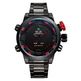 Часы WEiDE WH-2309 противоударные водостойкие (красные)