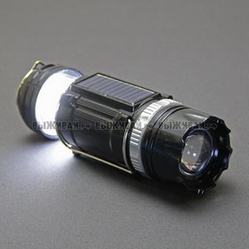 Фонарь-прожектор складной GSH-9688, cолнечная панель, CREE-Q5, U