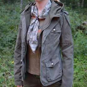 Куртка милитари трансформер женская, олива