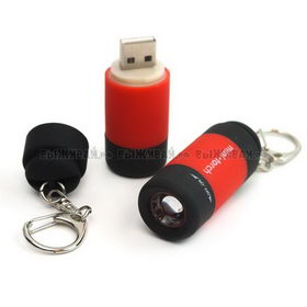 Микро-фонарик USB пылевлагозащищенный автономный
