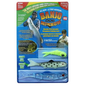 Набор приманок для ловли хищной рыбы «Banjo 006 Minnow»